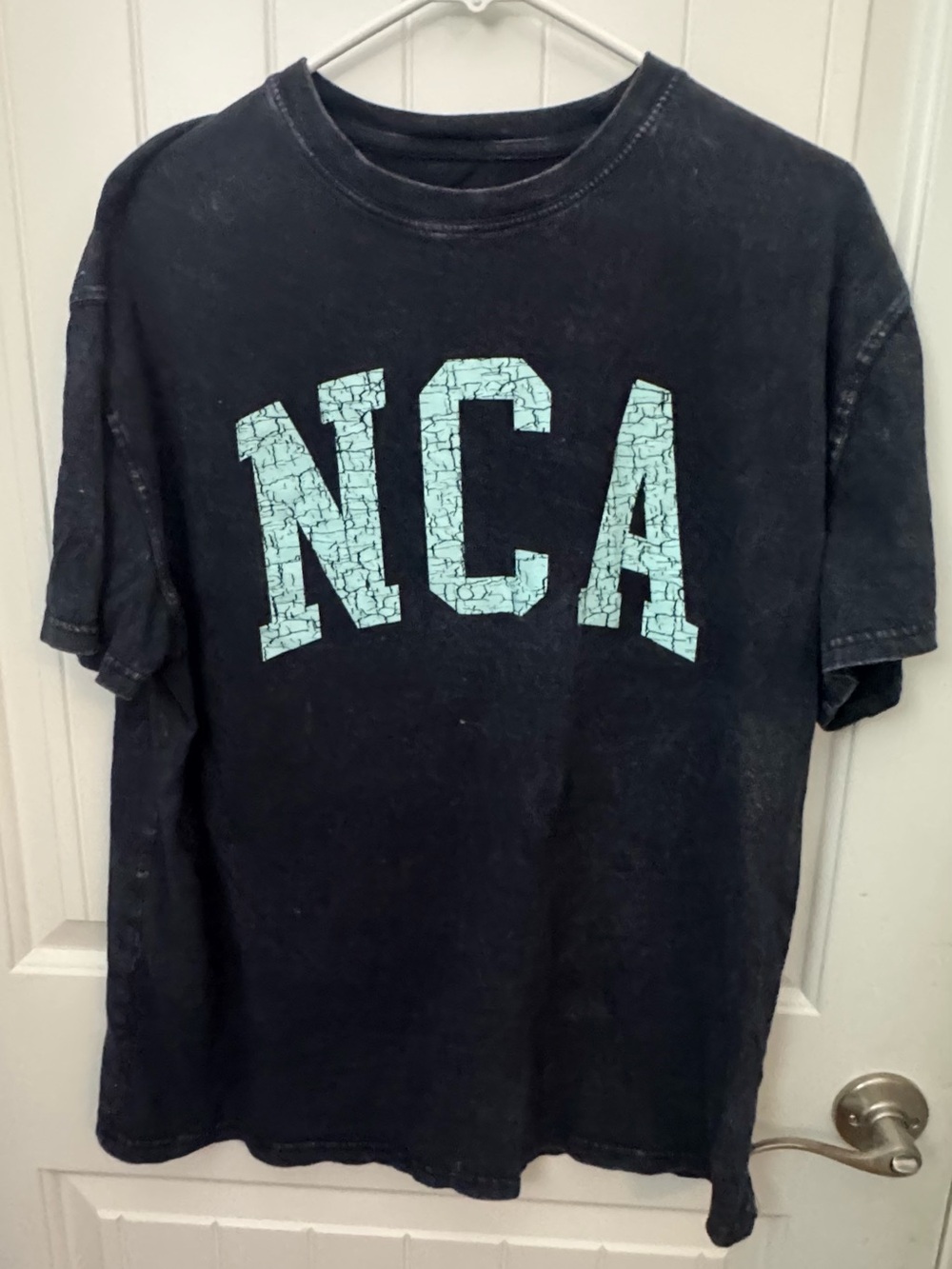 NCA All-Star Championship Mineral Wash Graphic Tee | Black | Size Small A